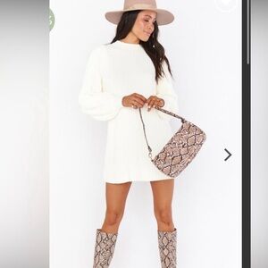 Show me your mumu sweater dress